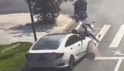 重庆摩托司机等红绿灯被撞身亡,肇事者被刑拘!系因疲劳驾驶
