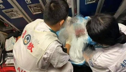 乘客在飞机上分娩后被检测出梅毒？机场急救人员：医护未接到检查通知