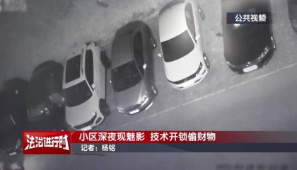 北京一小区深夜惊现魅影! 北京警方:刑拘!