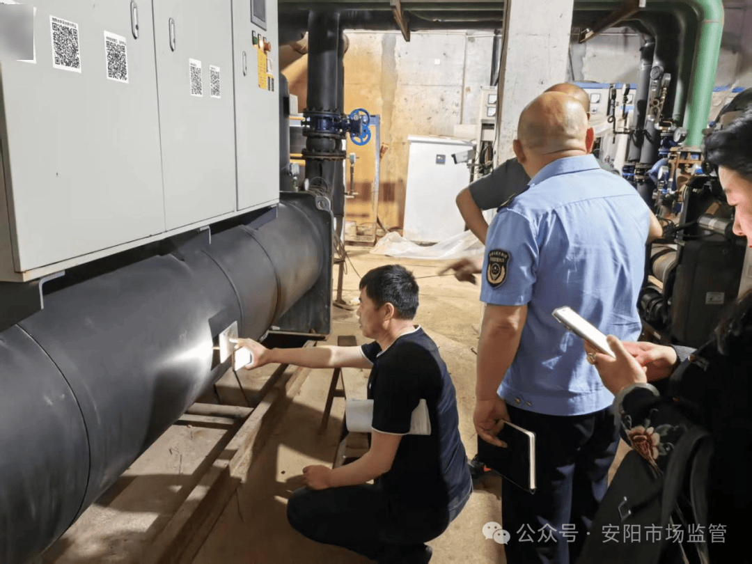 内黄县市场监管局：开展中央空调系统特种设备专项检查