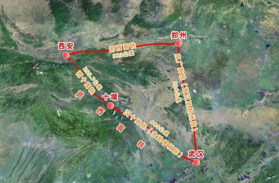 西安至武汉2.5小时到达，西十高铁最新进展→
